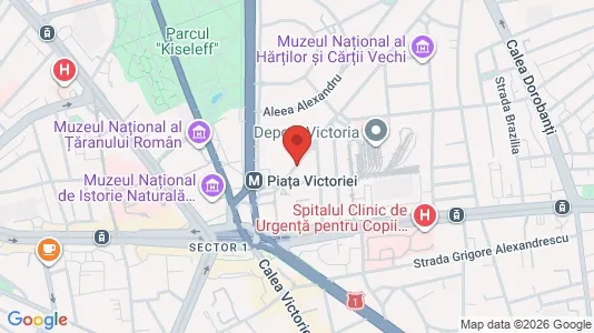 Apartments for rent i Bucharest - Sectorul 1 - kort over placeringen