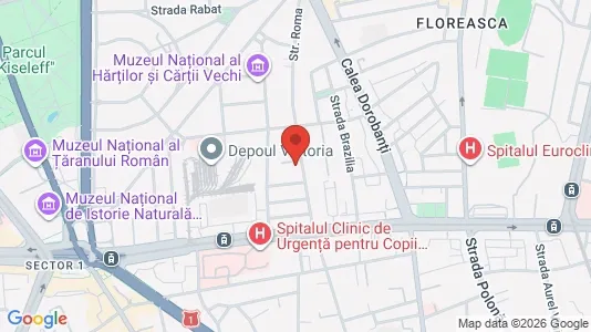 Apartments for rent i Bucharest - Sectorul 1 - kort over placeringen