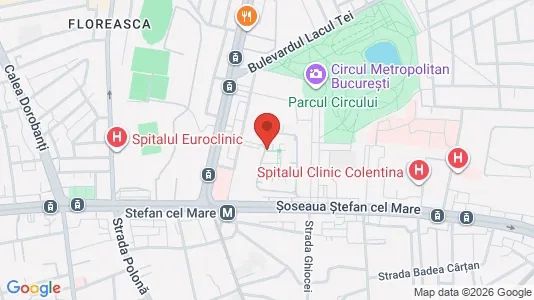 Apartments for rent i Bucharest - Sectorul 2 - kort over placeringen
