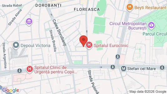 Apartments for rent i Bucharest - Sectorul 1 - kort over placeringen