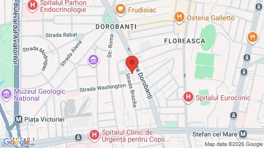 Apartments for rent i Bucharest - Sectorul 1 - kort over placeringen