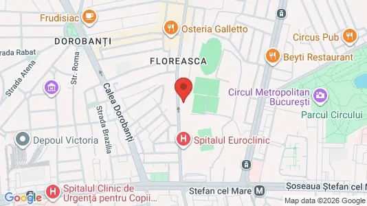 Apartments for rent i Bucharest - Sectorul 2 - kort over placeringen