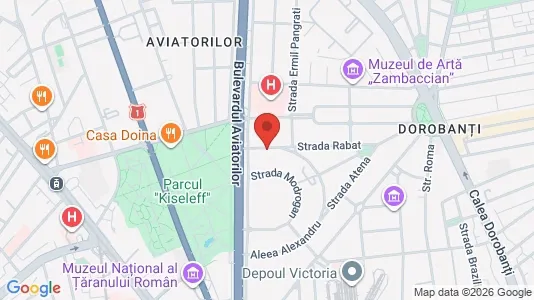 Apartments for rent i Bucharest - Sectorul 1 - kort over placeringen
