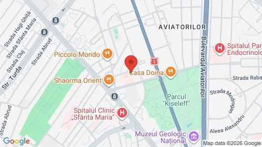 Apartments for rent i Bucharest - Sectorul 1 - kort over placeringen