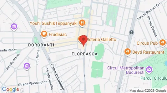 Apartments for rent i Bucharest - Sectorul 1 - kort over placeringen