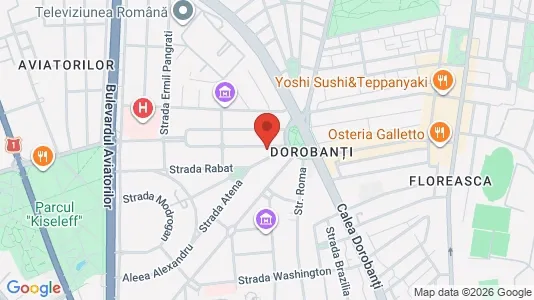 Apartments for rent i Bucharest - Sectorul 1 - kort over placeringen