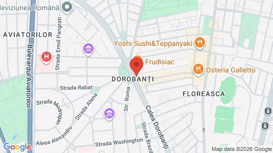 Apartments for rent i Bucharest - Sectorul 1 - kort over placeringen