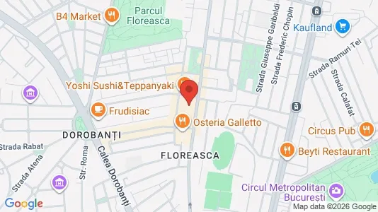Apartments for rent i Bucharest - Sectorul 1 - kort over placeringen