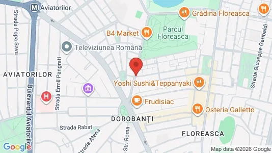 Apartments for rent i Bucharest - Sectorul 1 - kort over placeringen