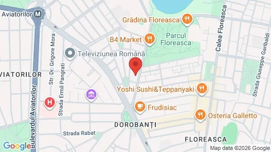 Apartments for rent i Bucharest - Sectorul 2 - kort over placeringen