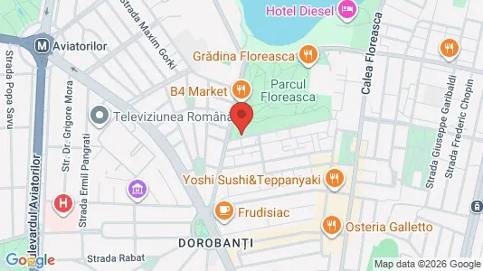Apartments for rent i Bucharest - Sectorul 1 - kort over placeringen