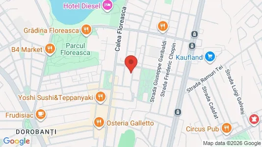 Apartments for rent i Bucharest - Sectorul 2 - kort over placeringen