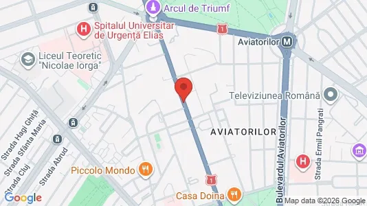 Apartments for rent i Bucharest - Sectorul 1 - kort over placeringen