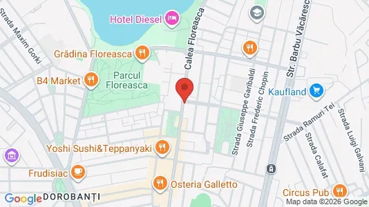 Apartments for rent i Bucharest - Sectorul 2 - kort over placeringen