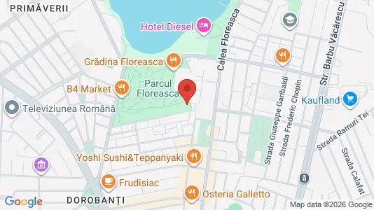 Apartments for rent i Bucharest - Sectorul 1 - kort over placeringen