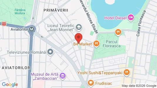 Apartments for rent i Bucharest - Sectorul 1 - kort over placeringen