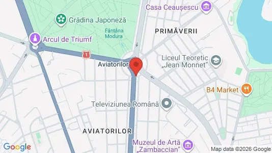 Apartments for rent i Bucharest - Sectorul 1 - kort over placeringen