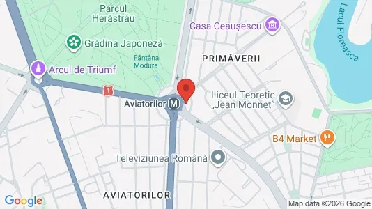 Apartments for rent i Bucharest - Sectorul 1 - kort over placeringen