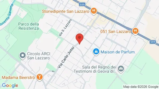 Rooms for rent i San Lazzaro di Savena - kort over placeringen