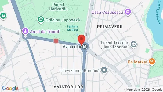 Apartments for rent i Bucharest - Sectorul 1 - kort over placeringen