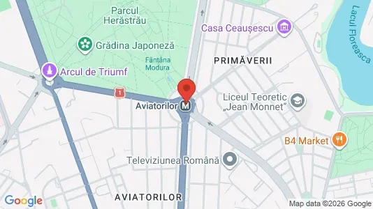Apartments for rent i Bucharest - Sectorul 1 - kort over placeringen