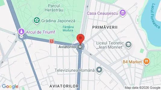 Apartments for rent i Bucharest - Sectorul 1 - kort over placeringen