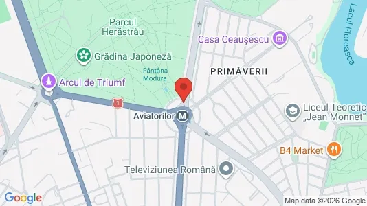 Apartments for rent i Bucharest - Sectorul 1 - kort over placeringen