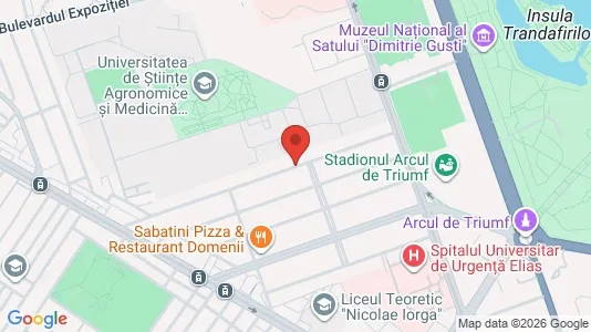 Apartments for rent i Bucharest - Sectorul 1 - kort over placeringen