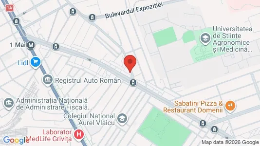 Apartments for rent i Bucharest - Sectorul 1 - kort over placeringen