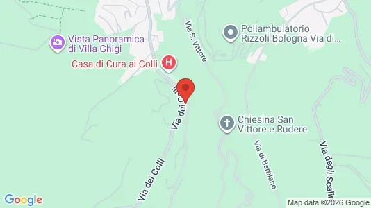 Apartments for rent i Bologna - kort over placeringen