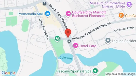 Apartments for rent i Bucharest - Sectorul 2 - kort over placeringen