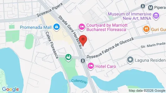 Apartments for rent i Bucharest - Sectorul 2 - kort over placeringen