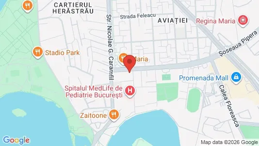 Apartments for rent i Bucharest - Sectorul 1 - kort over placeringen
