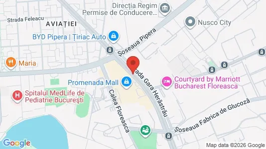 Apartments for rent i Bucharest - Sectorul 1 - kort over placeringen
