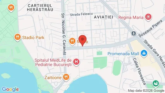 Apartments for rent i Bucharest - Sectorul 1 - kort over placeringen