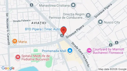 Apartments for rent i Bucharest - Sectorul 1 - kort over placeringen
