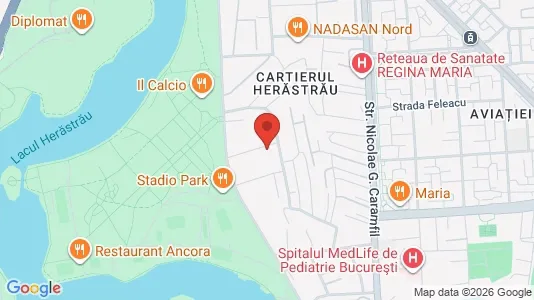 Apartments for rent i Voluntari - kort over placeringen