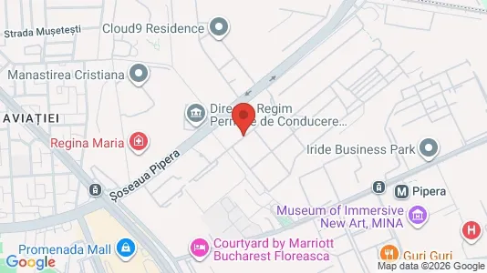 Apartments for rent i Bucharest - Sectorul 1 - kort over placeringen