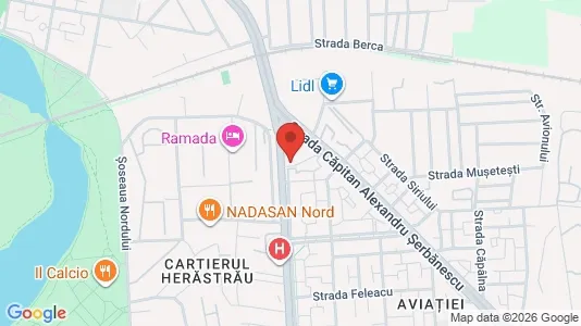 Apartments for rent i Bucharest - Sectorul 1 - kort over placeringen