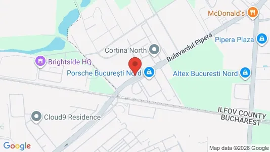 Apartments for rent i Voluntari - kort over placeringen