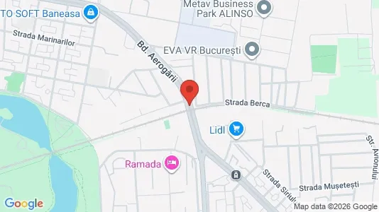 Apartments for rent i Bucharest - Sectorul 1 - kort over placeringen