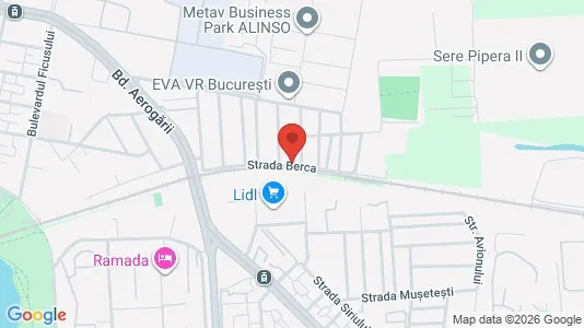 Apartments for rent i Voluntari - kort over placeringen