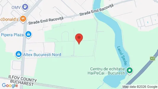 Apartments for rent i Voluntari - kort over placeringen
