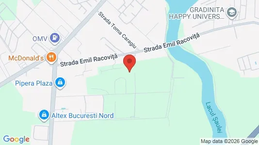 Apartments for rent i Voluntari - kort over placeringen