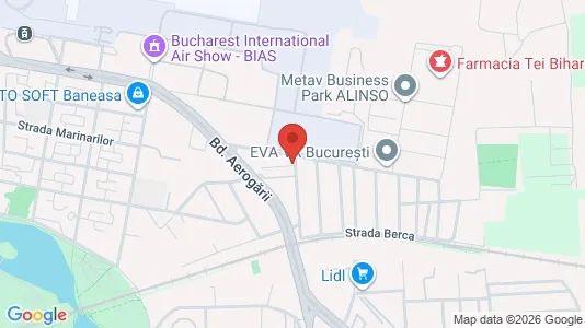 Apartments for rent i Voluntari - kort over placeringen