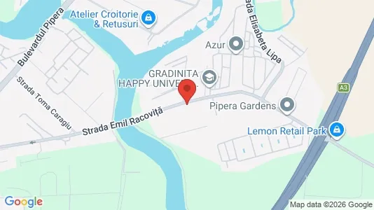 Apartments for rent i Voluntari - kort over placeringen