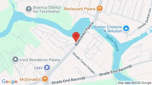 Apartments for rent i Voluntari - kort over placeringen