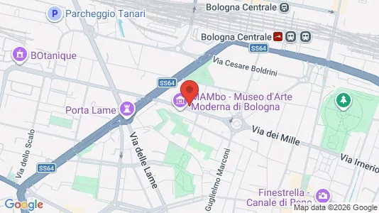Apartments for rent i Bologna - kort over placeringen