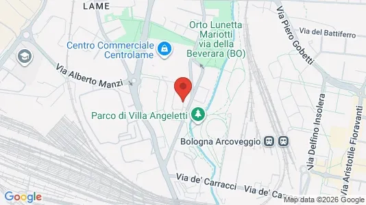 Apartments for rent i Bologna - kort over placeringen