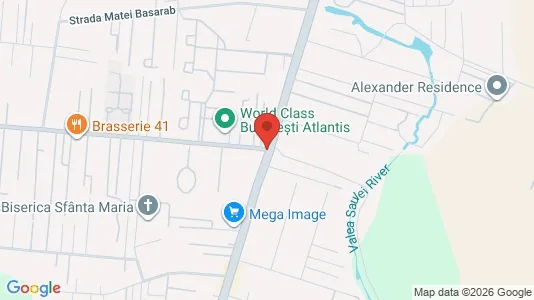 Apartments for rent i Voluntari - kort over placeringen